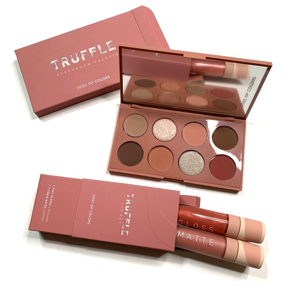 DOSE OF COLORS “TRUFFLE” Palette & Lip Set
